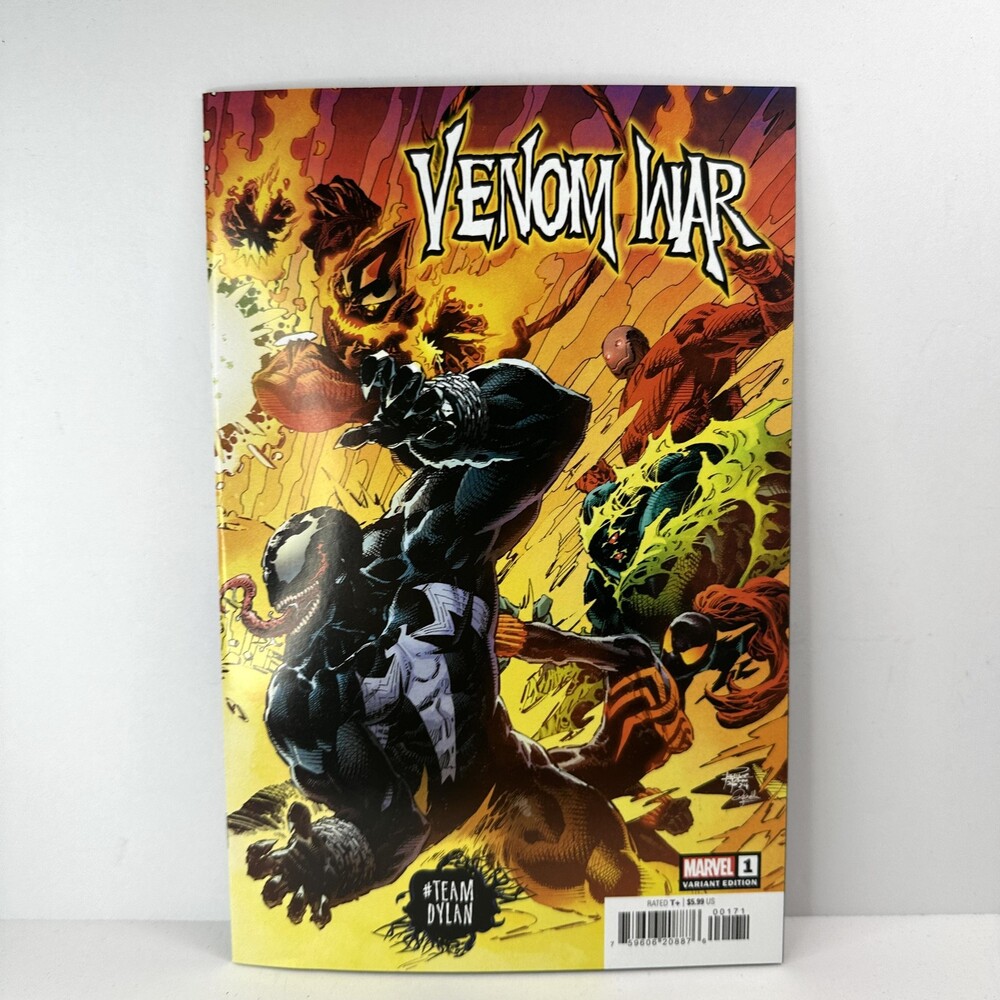 Venom War #1 Marvel Variant Edition 2024 Connecting Cover Team Dylan Symbiote
